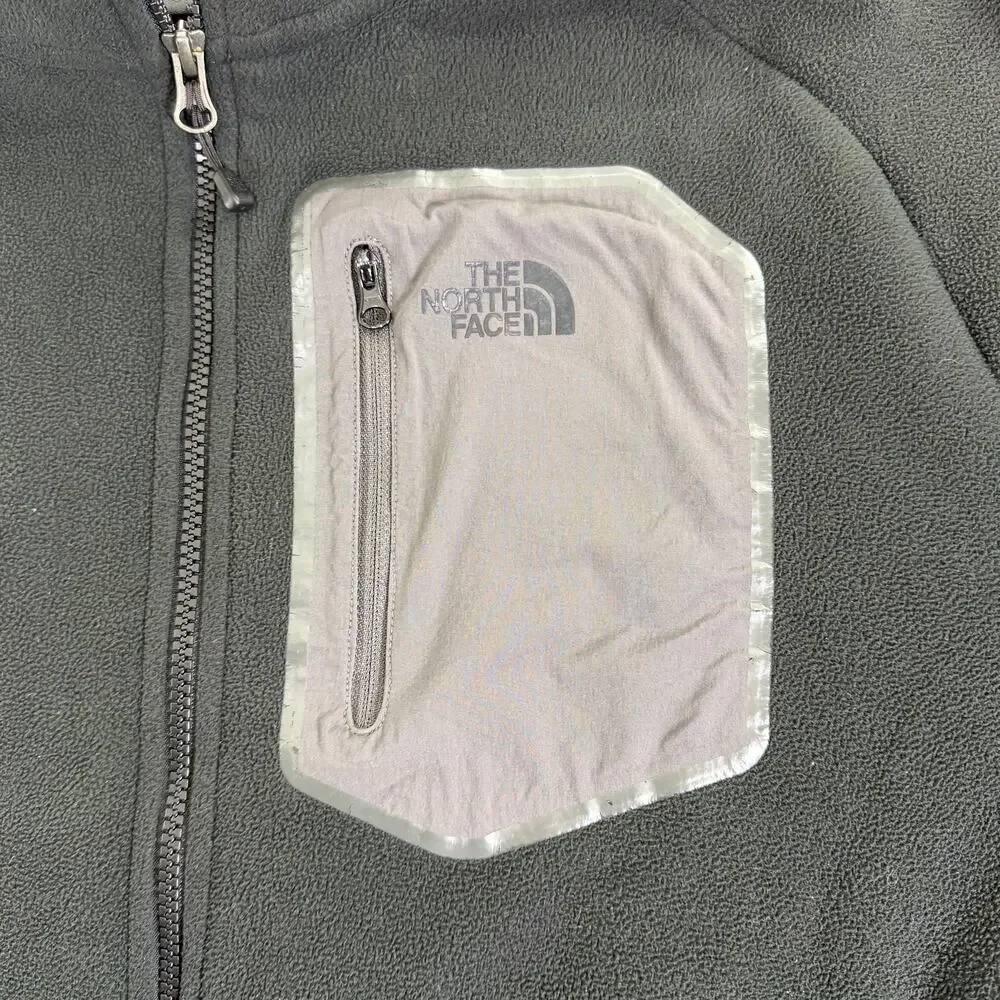 The North Face Chimborazo A33X Men's XL Black Full Zip Fleece Pullover Jacket